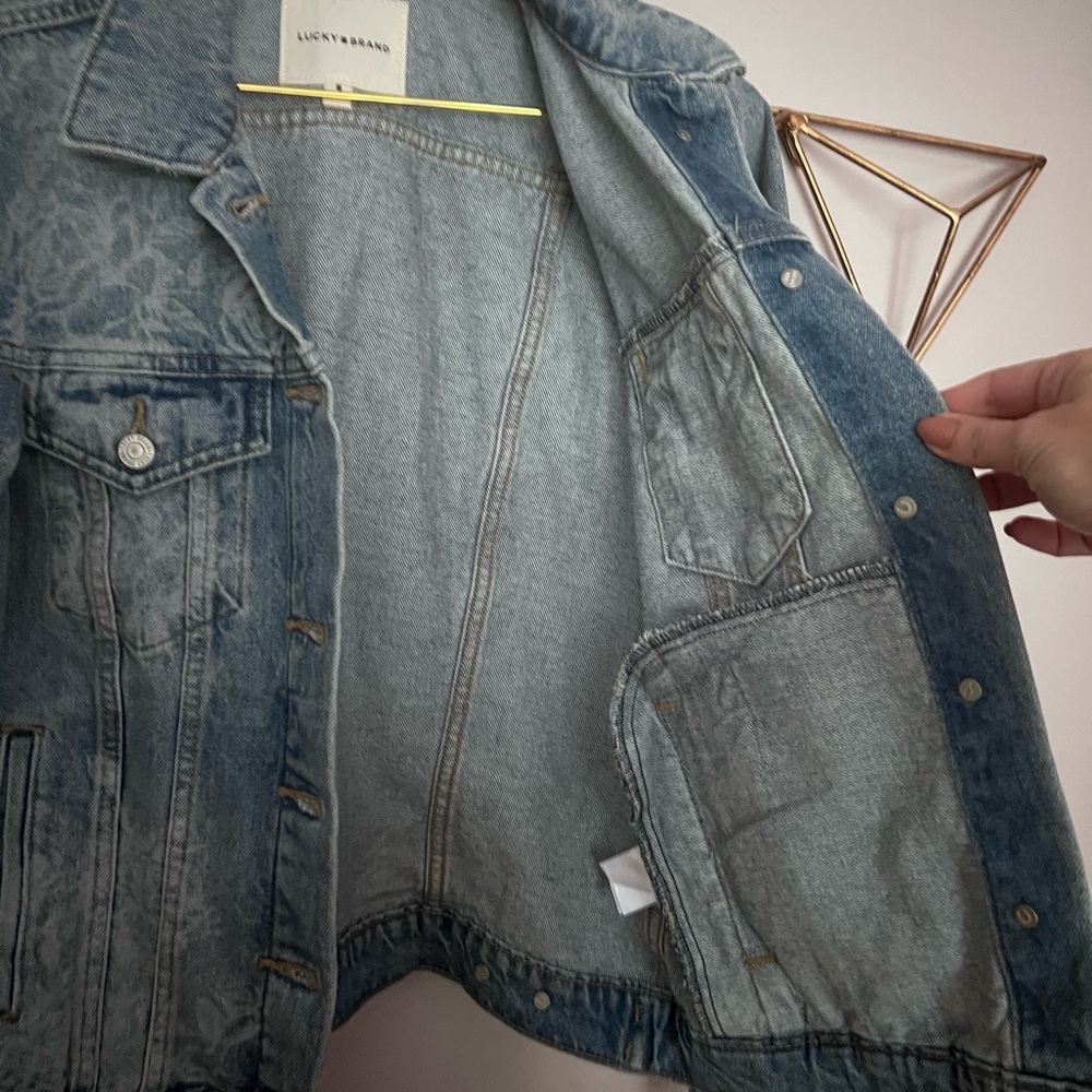 Lucky Brand Light Blue Denim Jacket - Picture 4 of 4